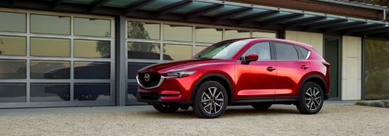 Image of a red 2019 Mazda CX-5.