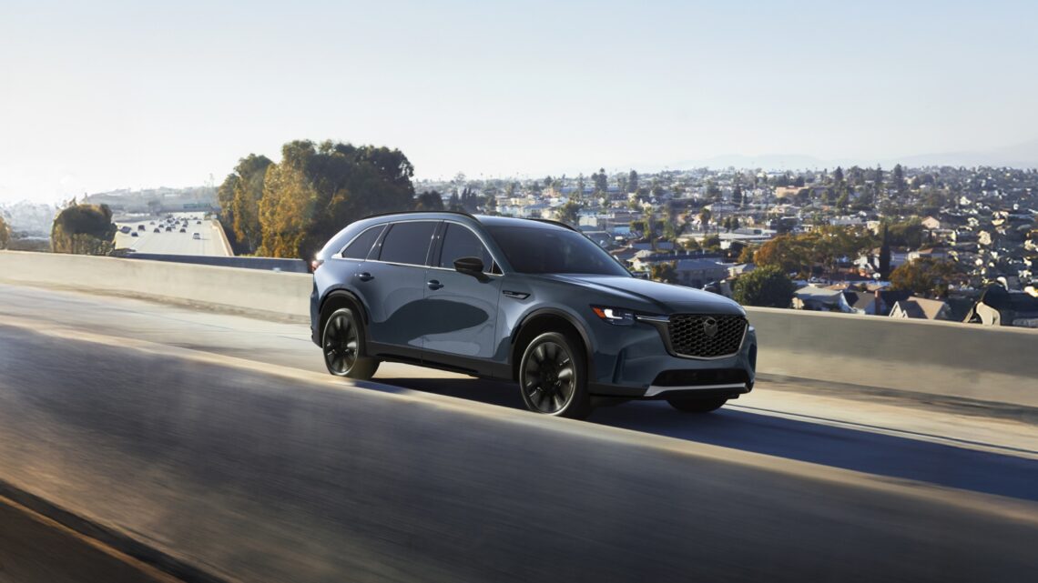 2026 Mazda CX-90 on the road