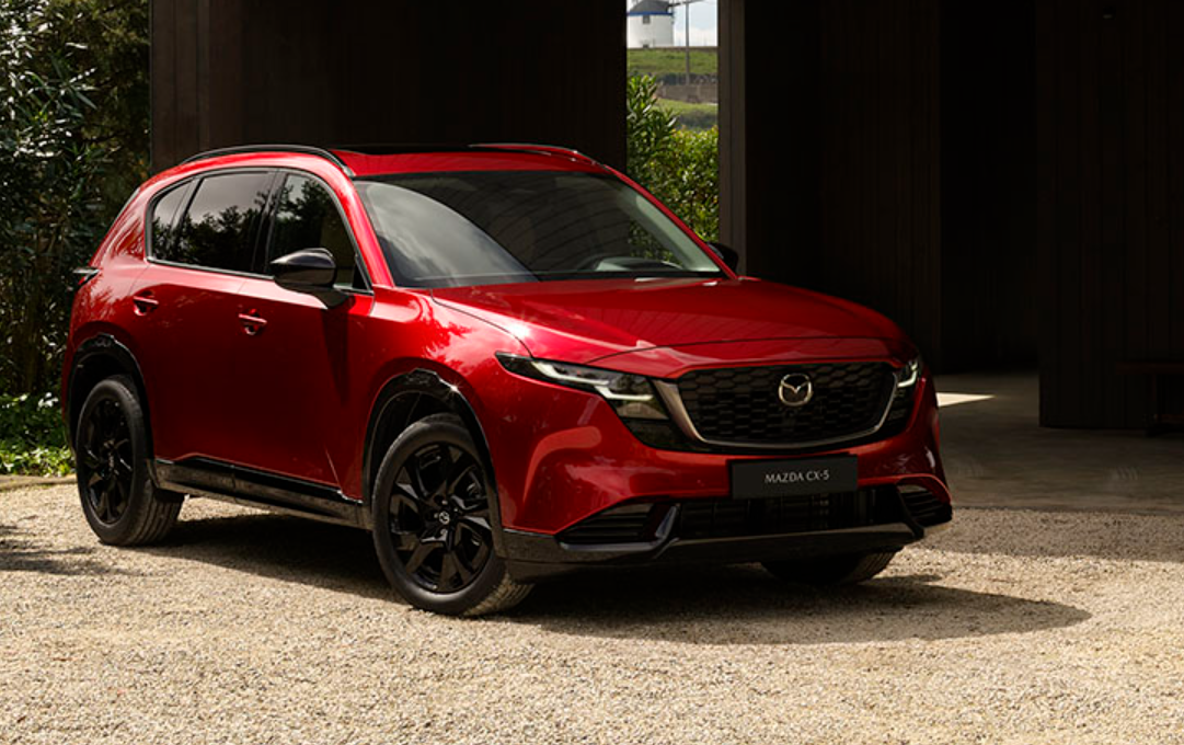 2026 Mazda CX-5 red outside