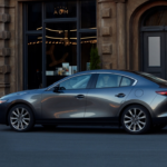 2026 Mazda3 Sedan parked on the road