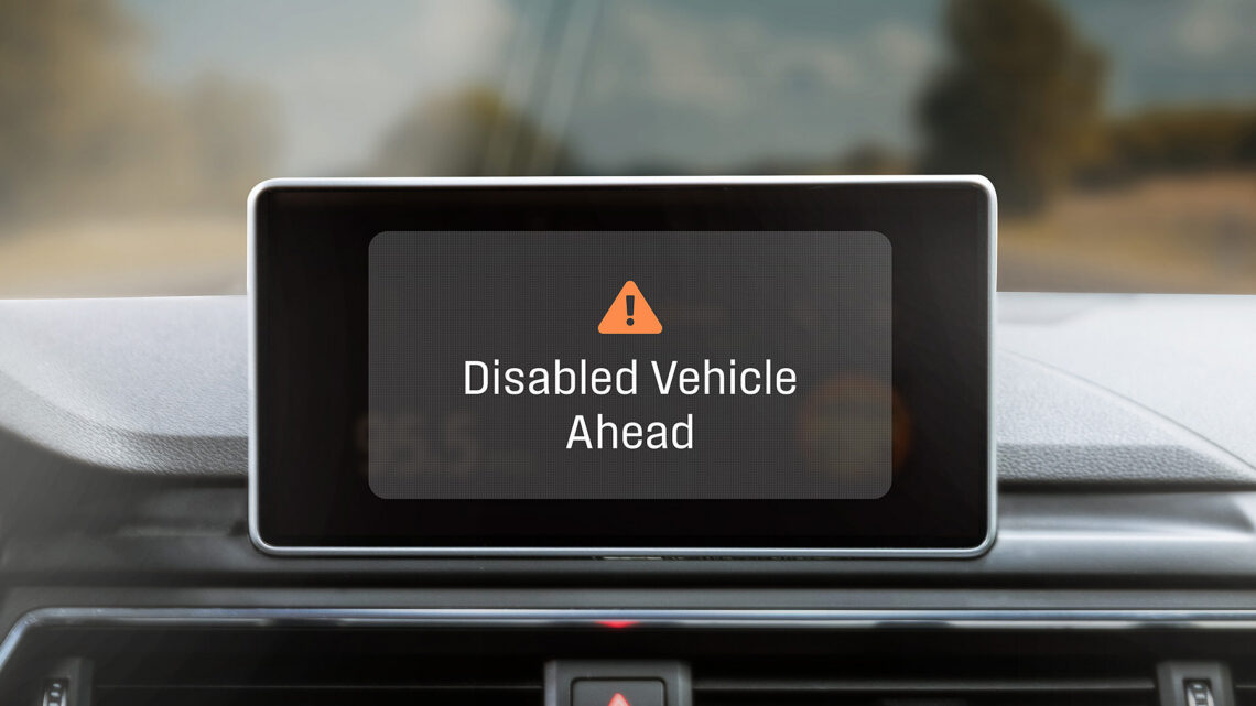 HAAS Alert in a Mazda vehicle